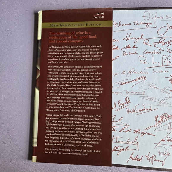 Kevin Zraly Windows on the World Complete Wine Expanded 20th Anniversary Edition - Picture 3 of 14